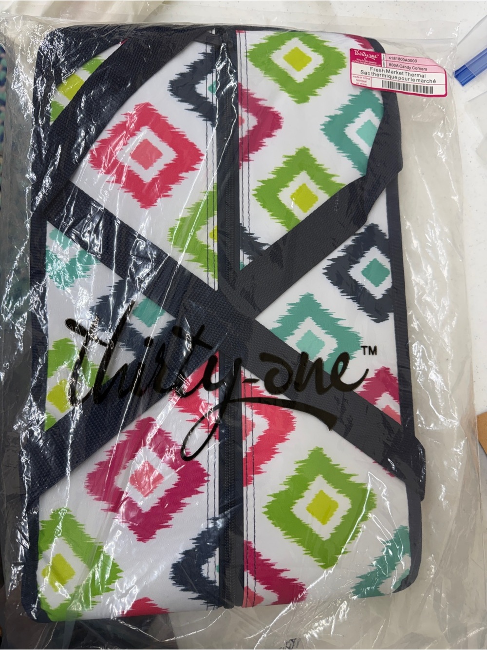 thirty-one candy corners fresh market thermal NIP retired item
